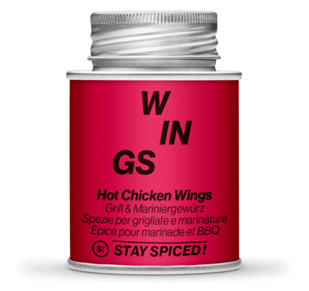 62010xM - Stay Spiced! Hot Chicken Wings Gewürz / 90g