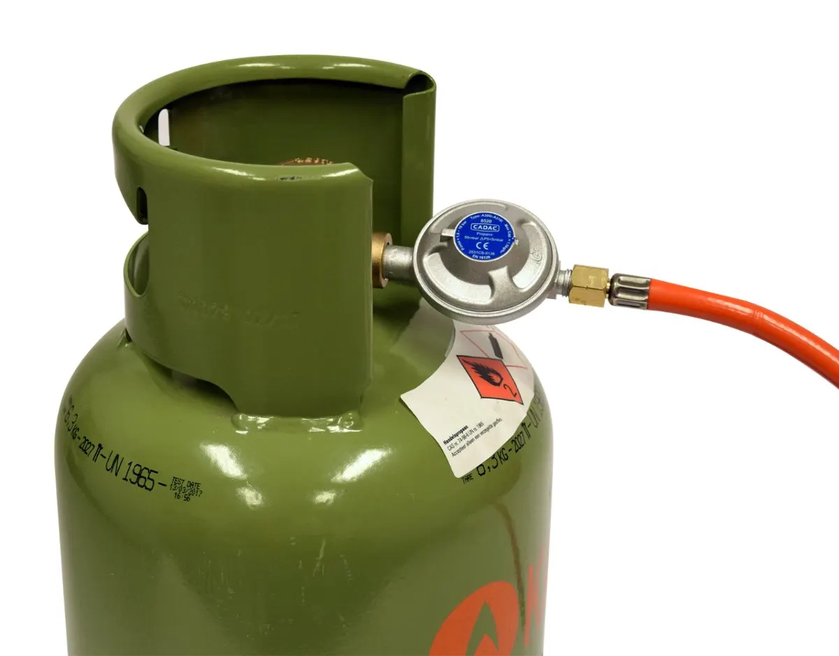 Regulator & Hose Standard 50mbar 0,85m