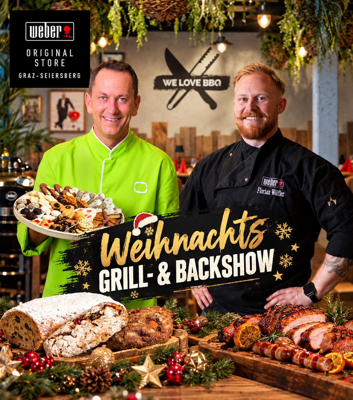 Eintrittskarte: Grill- & Backshow mit Backprofi Christian Ofner