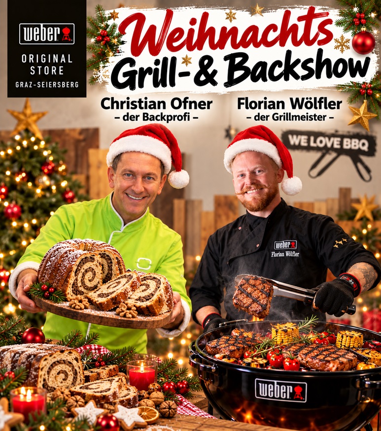 Eintrittskarte: Grill- & Backshow mit Backprofi Christian Ofner