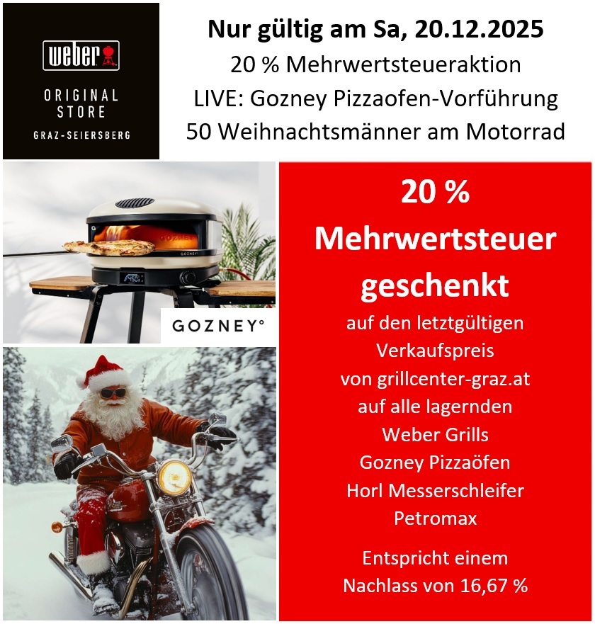 Eintrittskarte: Weber's Christmas Spektakel