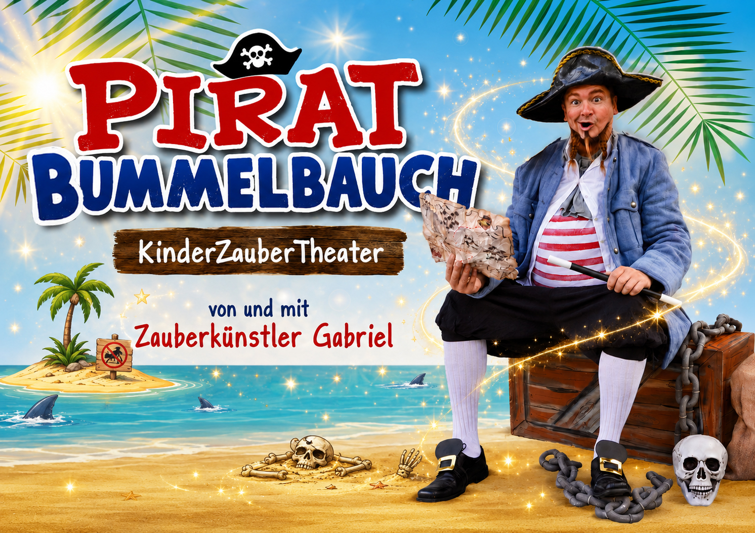GAO_200 - Eintrittskarte: KinderZauberTheater: Pirat Bummelbauch