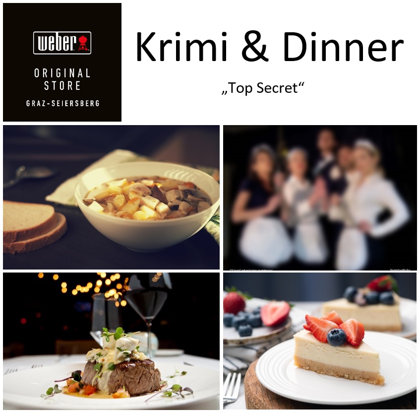 Eintrittskarte für das Krimi & Dinner