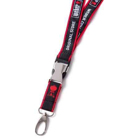 DE29414 - Weber Polyester-Lanyard "Weber Original Store"