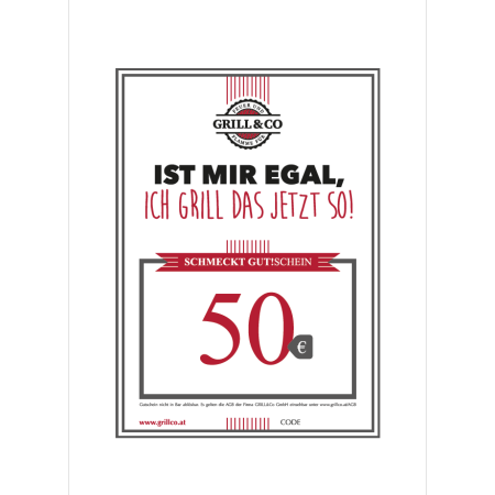 G014 - Wertgutschein "ist mir egal" EUR 50