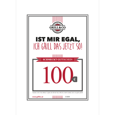 G015 - Wertgutschein "ist mir egal" EUR 100