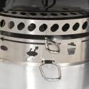 15501004 - Weber Performer Deluxe GBS Holzkohlegrill 57 cm Black