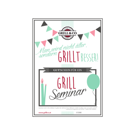 G019 - Grillseminar "Geburtstag" EUR 99