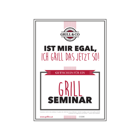 G020 - Grillseminar "ist mir egal" EUR 99