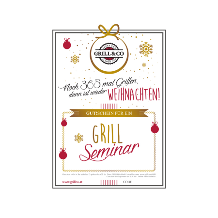 G022 - Grillseminar "Weihnachten" EUR 99