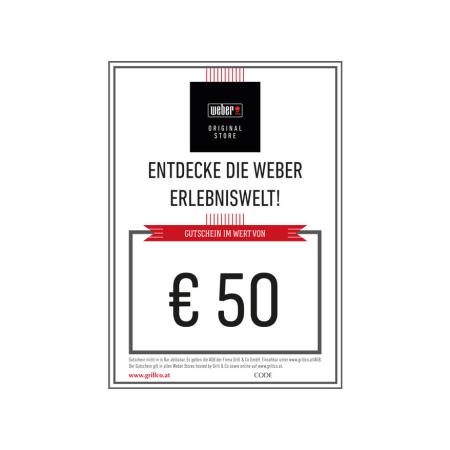 G051 - Wertgutschein "Weber Store" EUR 50