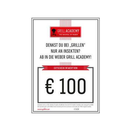 G053 - Wertgutschein "Grill Academy" EUR 100