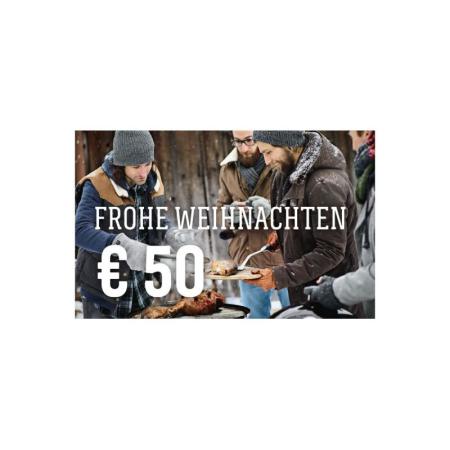 GK12 - Gutscheinkarte Merry Christmas EUR 50