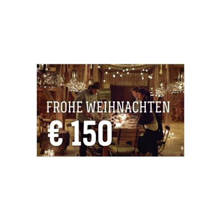 GK14 - Gutscheinkarte Merry Christmas EUR 150