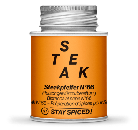 61020xM - Stay Spiced! Steakpfeffer N°66 - Original Steakpepper / 70 g