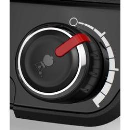 67131 - KNOB ASSY BLK 1 PIECE PULSE 18