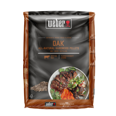 3401053 - Weber Holzpellets Eiche - 8 Kg