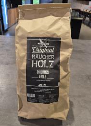 19520026 - WE LOVE BBQ Räucher Chunks Erle, 2 Kg