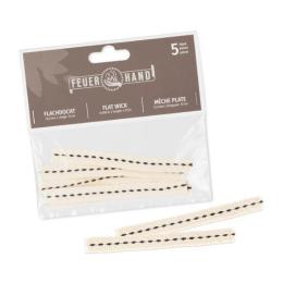 W-276X5 - Feuerhand Flachdocht 12,5 mm x 12 cm (5 Stk)