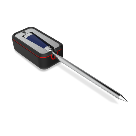 3401091 - Weber Smartes kabelloses Grillthermometer inkl. Ladestation - Blue