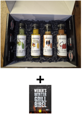 W-Box02 - Weihnachtsgeschenkbox Hot & Spicy Sauces