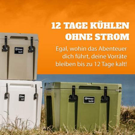 KX50-BLACK - Petromax Passiv-K&uuml;hlbox 50 Liter schwarz