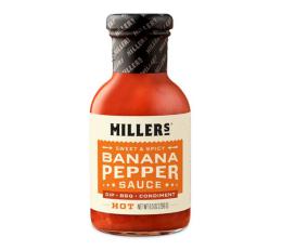 12235 - Stonewall Banana Pepper Hot Sauce von Miller's Gourmet Foods