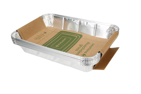 S9107 - Searlane Aluschalen gross 33,02 x 22,86 x 5,08 - 6 pc.