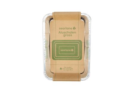 S9107 - Searlane Aluschalen gross 33,02 x 22,86 x 5,08 - 6 pc.