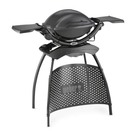 52020879 - Weber Q 1400 Elektrogrill mit Stand Dark Grey