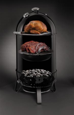 731004 - Weber Smokey Mountain Cooker Smoker 57 cm Black